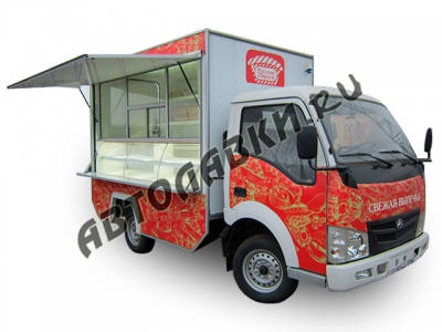 Фургон на шасси BAW-Tonik для торговли свежей выпечкой